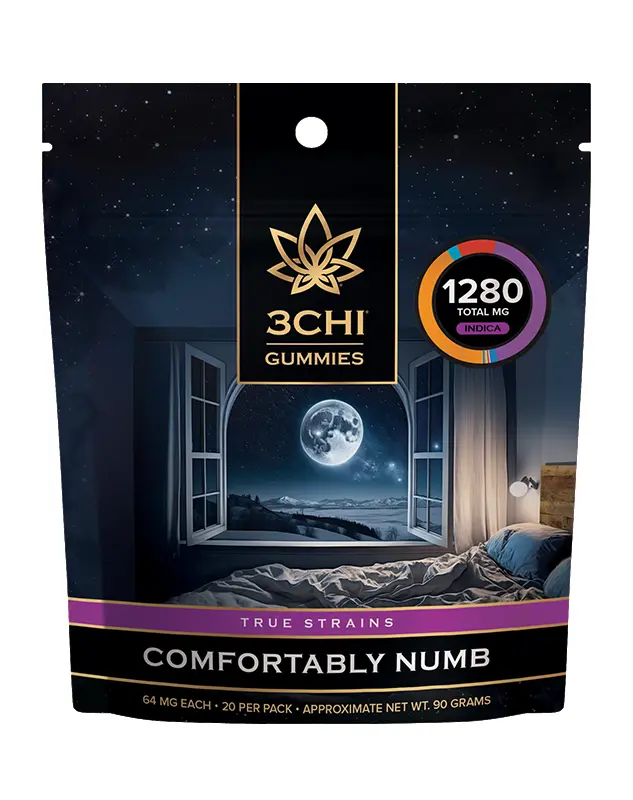 True Strains Gummies – Comfortably Numb